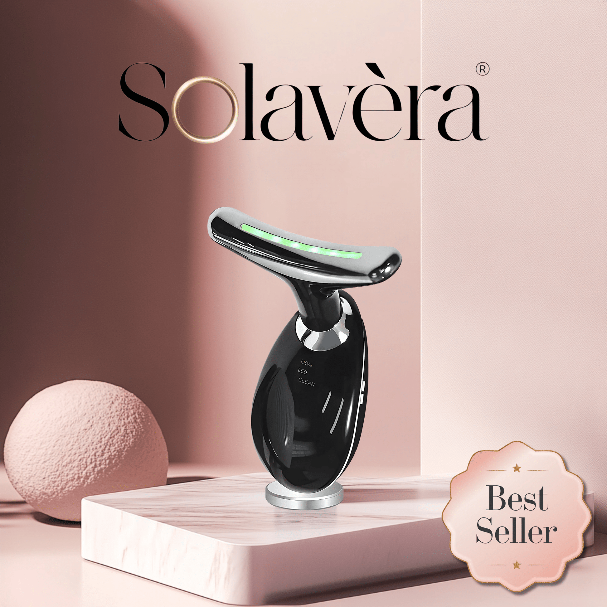 Solavèra RadianceLift™ LED Face & Neck Sculptor - SolavèraAnti - Aging Skincare DeviceSolavéra