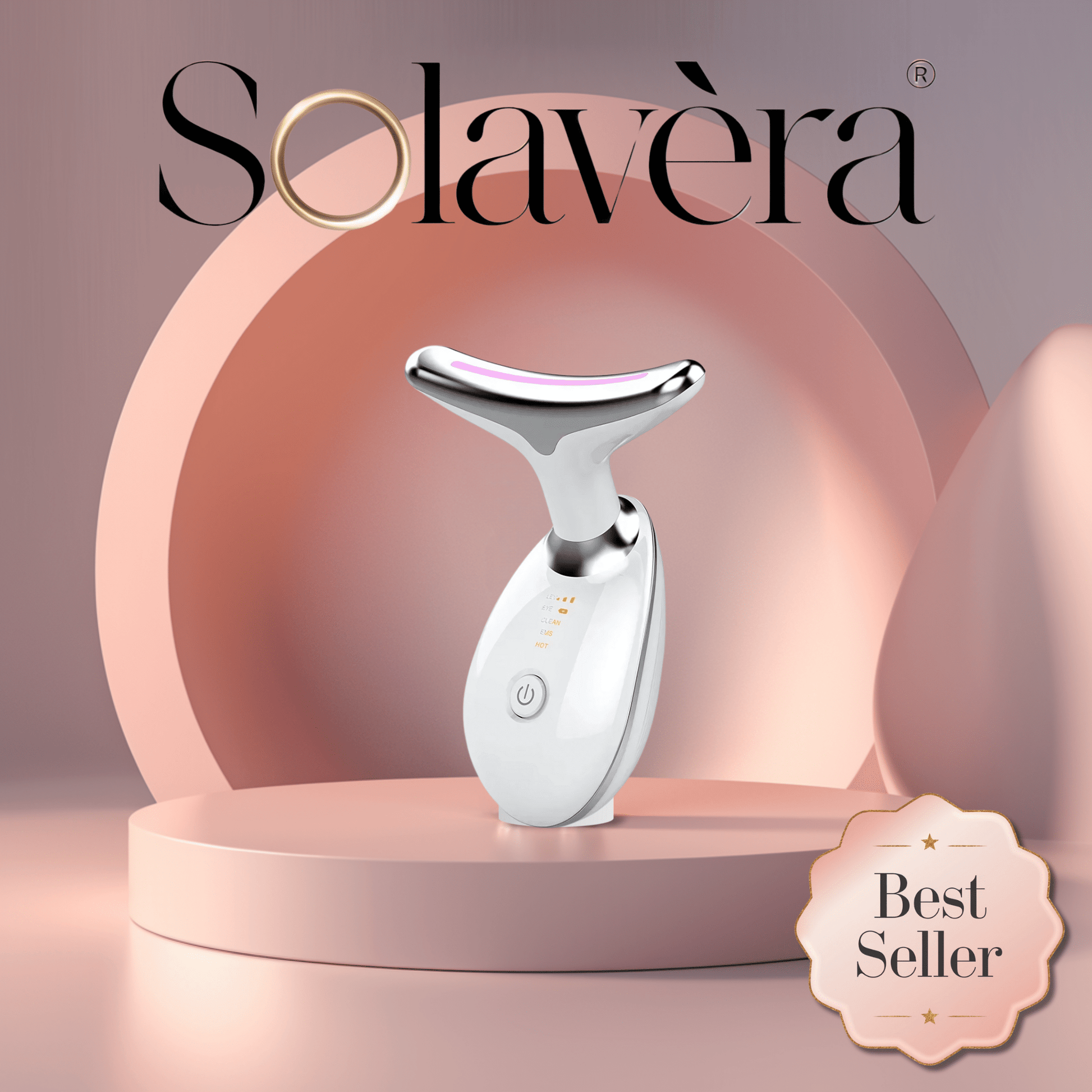 Solavèra RadianceLift™ LED Face & Neck Sculptor - SolavèraAnti - Aging Skincare DeviceSolavéra